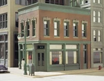 Dpm #11300 - Ho Scale Building Kit Carol's Corner Cafe New (woodland Scenics). Fixed Price $25.95.