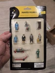 K-line Rail Road Station Figures Painted 6-21372 Sealed. Fixed Price $15.99.