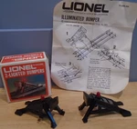 1970'S Vintage Lionel 6-2290 Gauge Illuminated Bumpers (set Of 2) New Box. Fixed Price $14.99.