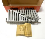 Postwar Lionel 110 Trestle Set Orange Box Variation C10 Mint Nos. Fixed Price $55.00.