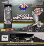 Lionel 6-83992 Chicago & North Western Lionechief Ready-to Run Train Set 1155. Fixed Price $300.00.