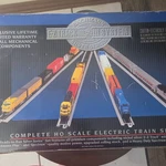 Bachmann E-z Track Silver Series Santa Fe Ho Starter Set Dc Analog 01108. Fixed Price $60.00.