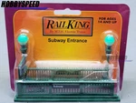 Mth Railking Atlantic Av-pacific Station Subway Entrance Gauge 30-90666 New. Fixed Price $44.84.