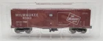 Menards 279-2654 Scale Milwaukee Road Boxcar Mt/box. Fixed Price $24.99.