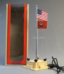 Illuminated Flagpole U.s. /lionel Flags Gauge Scenery 6-84307 New. Fixed Price $39.84.