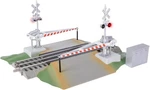 Lionel 2529070 Fastrack Grade Crossing W Gates & Flashers Train No Light. Fixed Price $99.99.
