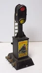 Marx #405 Railroad Two Light Automatic Block Signal O-gauge 7" 112524WT-K. Fixed Price $9.99.