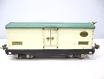 Lionel 814R Refrigerator Boxcar, Peacock Roof, Brass Trim, Prewar Gauge X8057. Fixed Price $125.00.