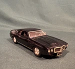 1969 Pontiac Firebird Trans Am Black - Road Signature Diecast 1/43. Fixed Price $12.00.