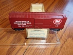 Micro-trains 42520 N-scale Minnesota Mining & Mfg. Co. Boxcar #1044. Fixed Price $15.00.