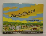 Vintage Plasticville, Usa Catalog F-1955 Buildings, Signs, Animal, Etc.. Fixed Price $19.99.
