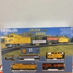 Bachmann Golden Arrow Ho Scale Electric Train Set New Box #N1. Fixed Price $189.00.