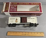 K-line K-6435 Bakers Chocolate Classic Box Car, New. Fixed Price $20.00.