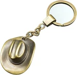 1 Pcs Cowboy Hat Metal For Women Backpack Purse,key Chains Ring. Fixed Price $14.80.