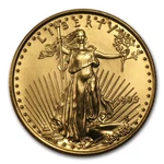 1995 1/4 Oz American Gold Eagle Bu. Fixed Price $2151.86.