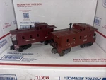 Lionel Lines Postwar Scale Model Trains Caboose Car 6017 & 6357. Fixed Price $14.99.