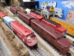 K-line Trains 29802 Prr PA-1 Aba Diesel Set W/four Motors Tmcc Control. Fixed Price $275.00.