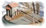 Bar Mills Scale Model Works 792 Ho Crossing Shanty Craftsman Kit (2 Pack). Fixed Price $23.99.