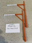 Lionel #3424-76PR Tell Tail 2/POLES. Fixed Price $19.00.