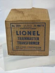 Vintage Lionel Trains No. Type 1034 Trainmaster Transformer 75 Watts. Box. Fixed Price $59.99.