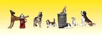 Woodland Scenics 2725 Scale Accents Dogs & Cats PKG(10). Fixed Price $25.99.