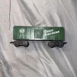 Marx 34178 Great Northern Boxcar - Wheel Green. Fixed Price $8.00.
