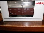Marklin Ho-scale # 46196 Freight Car Tims 858-GERMAN Federal Railway. Fixed Price $24.99.