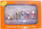 Lionel 6-14259 Scale Christmas People Hand Painted Pewter Figures (set Of 5). Fixed Price $19.99.