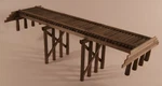 EH5021: Ng 48' Pile Trestle Wood Kit - D&rg Bay Leg ON3/ON30 Scale Nib. Fixed Price $49.95.