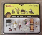 Scale Backyard Bbq Woodland Scenics Train People 2765. Fixed Price $24.99.