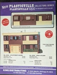 Bachman Plasticville Collector's Series Model Apartment House Advertising Sheet. Fixed Price $12.00.