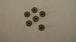 Lionel 9020-10 Plastic Brakewheels (pkg. Of 6). Fixed Price $9.95.