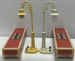 2 Lionel Postwar O-gauge 58 Lamp In Repro Box #5. Fixed Price $59.99.