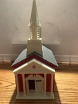 Plasticville 1910-198 Colonial Church Red Scale Excellent With Box. Fixed Price $35.00.