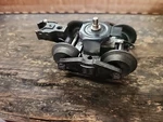 Lionel Par-post-war Passenger Car Truck- With Tab & Roller Pickup Thin Stud. Fixed Price $15.00.
