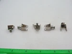 Lionel Collector Assy, Bracket, Rivet, Spring- Fits 481, Tcl, 6TC, Five Pcs, Nos. Fixed Price $9.00.
