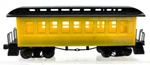 Athearn 11020 34' Overton Yellow Undec Coach Car (mtl Wheels/knuc Cpl) W/case. Fixed Price $49.95.
