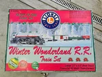 Lionel 6-31901 Winter Wonderland Gauge Train Set Complete Box Track. Fixed Price $225.00.
