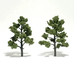 Woodland Scenics TR1512 5" - 6" Light Green (2). Fixed Price $16.69.