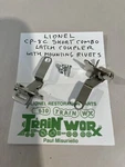 Lionel #CP-8C Short Combo Latch Coupler W/ Mounting Rivets 1 Pair. Fixed Price $15.00.