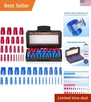 Precision Thread Identification Kit - 52PCS Standard & Metric Gauges Included. Fixed Price $55.09.