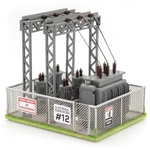 Gauge Electrical Substation #12 By Menards 1:48 Scale. Fixed Price $59.79.