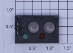Z-stuff DZ-1002 Remote 2-BUTTON Green And Red Led's Switch Controller (10). Fixed Price $40.00.