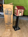 Marx Vintage 413-A Switchman's Tower Original Box Marlines 9.25" Scale. Fixed Price $42.00.