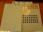 Microscale #48-660 Freight Car Data Railroad Roman White (2 Sheets In This Set. Fixed Price $11.75.