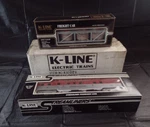 K-line Gauge Golden State Streamliners Passenger Car & Freight Set Of 2. Fixed Price $36.75.
