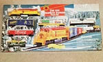 The 1995 Shoprite Express Train Set Freight Track & Power Pack By Ihc New. Fixed Price $199.99.