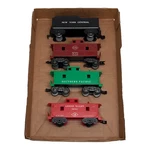 Marx Scale Cabooses & Tender - 95050, 18326, Southern Pacific, Nyc Lot Of 4. Fixed Price $29.99.