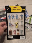 K-line Rail Road Station Figures Painted 6-21443SEALED. Fixed Price $22.99.