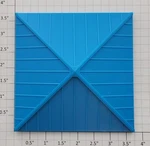 Marx 100G Square Blue Roof. Fixed Price $10.00.